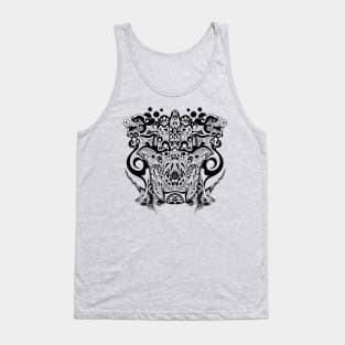 king of the monsters buddha pattern ecopop Tank Top